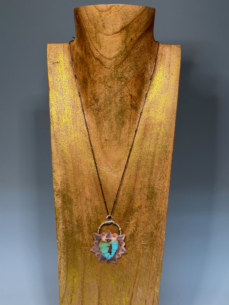 MIGHTY HEART NECKLACE AS344