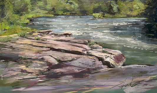 PAINTING WITH BRAYER AND PASTEL WORKSHOP WITH ANNE STRUTZ, PSA, IAPS-MC