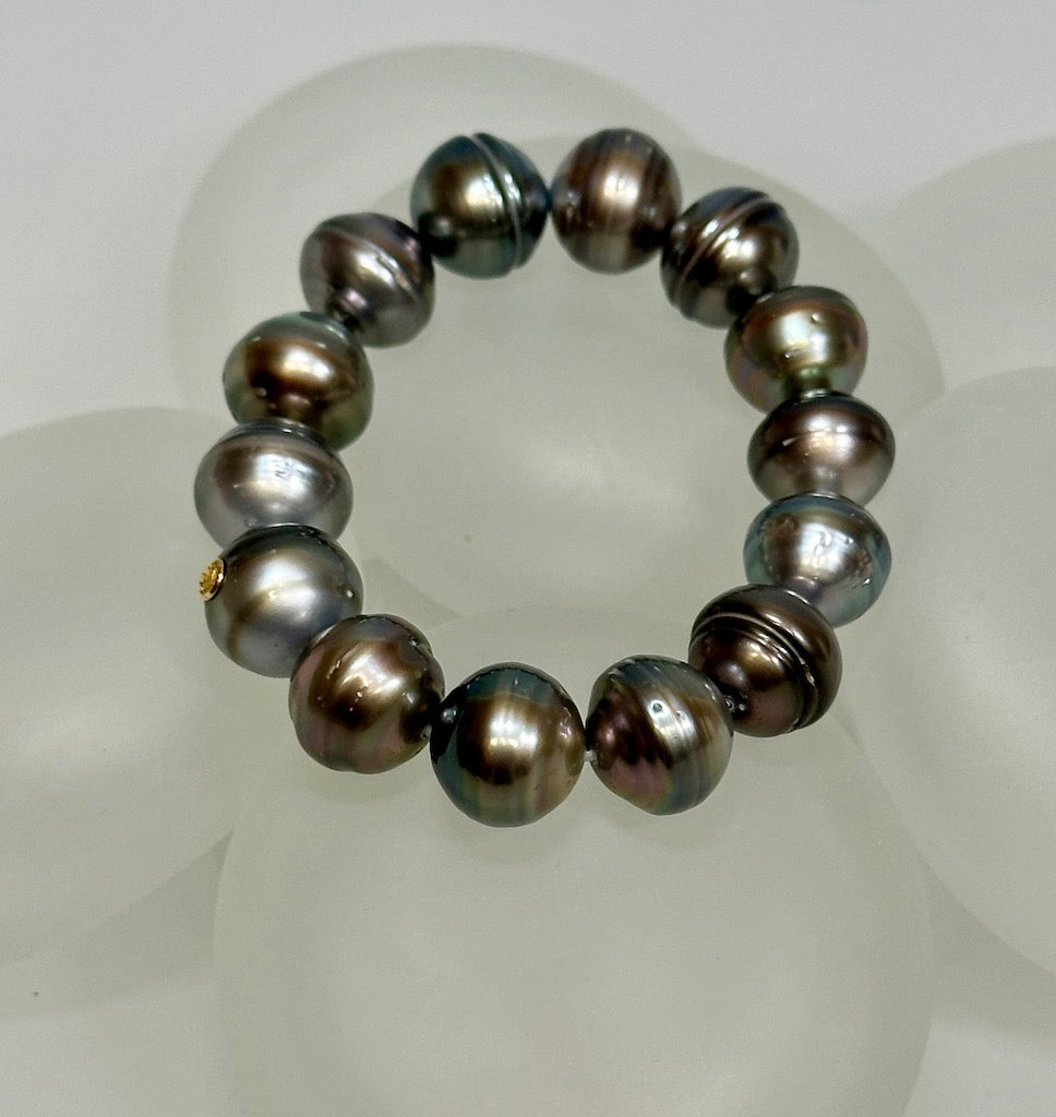 ELLE CIRCLED TAHITIAN PEARL BRACELET AV118