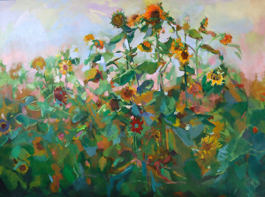 "MOSAIC" ORIGINAL OIL ON GALLERY WRAPPED CANVAS