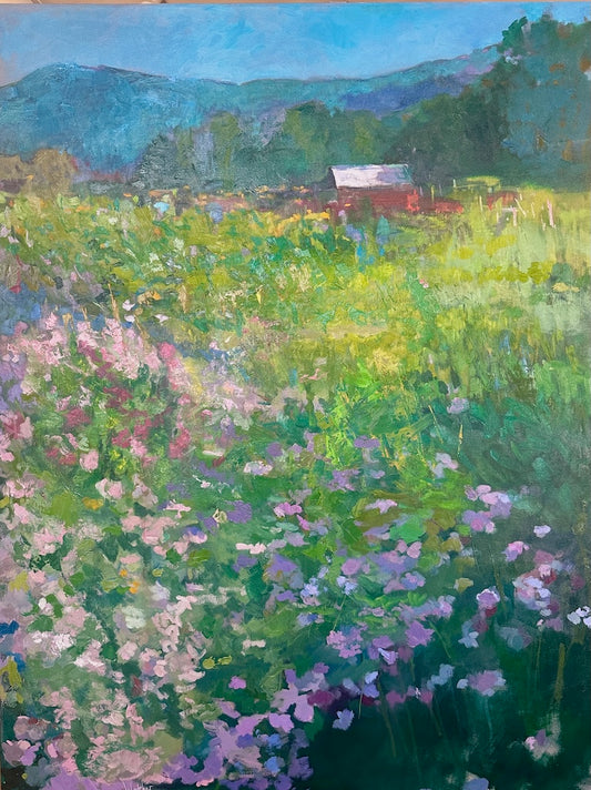 "BLACK MOUNTAIN STARS" ORIGINAL OIL ON CANVAS