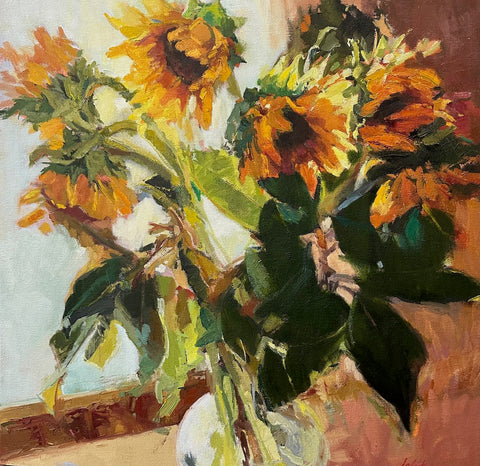 "SOUL FLOWERS" Original Oil Painting