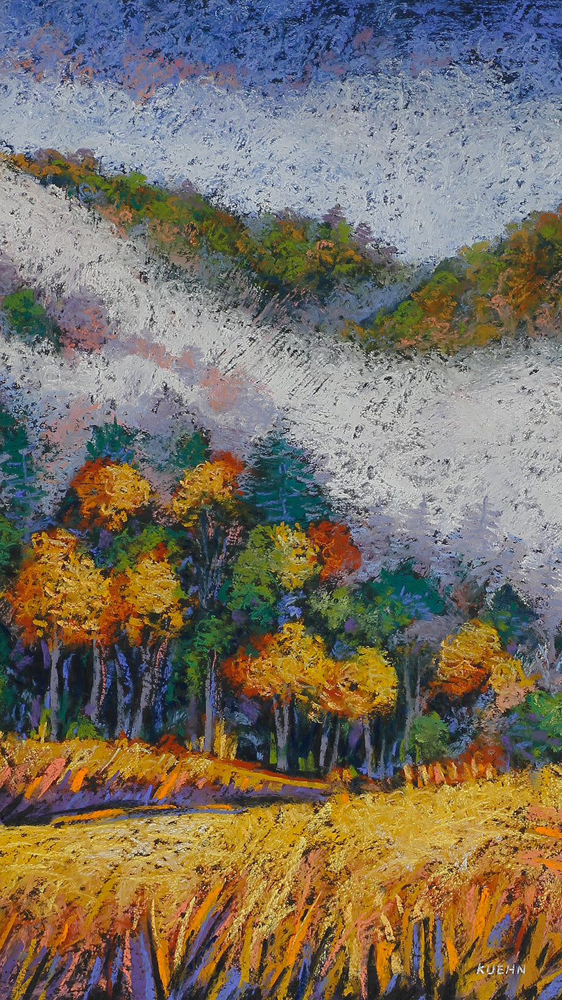"AUTUMN GOLD" ORIGINAL PASTEL/FRAMED