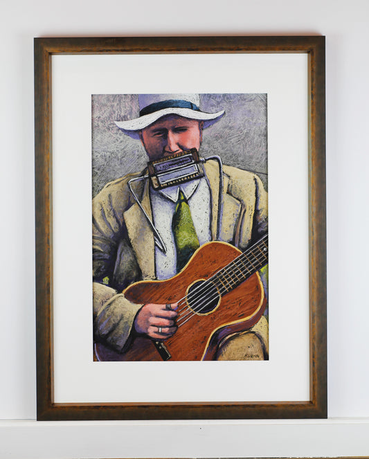 "ELMER THOMPSON" Original Pastel