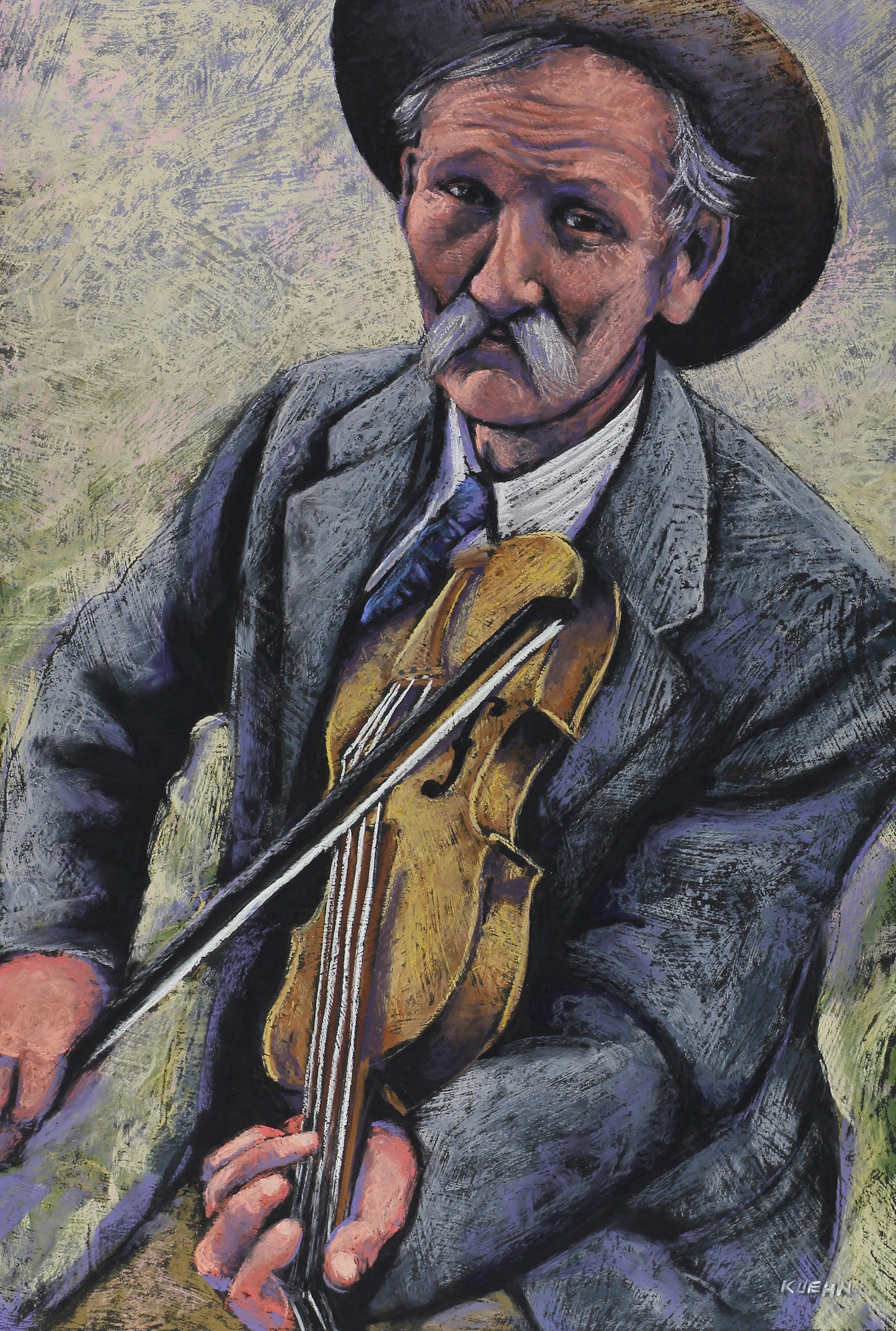 "FIDDLING BILL"  Limited Edition Giclee Print