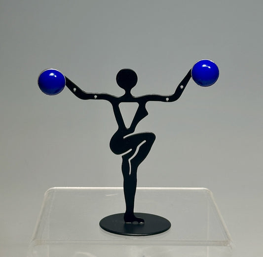 .925 14MM LAPIS POST STUD EARRINGS BR455