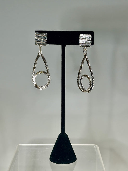 .925 ROUTE 66 POST EARRINGS BR464