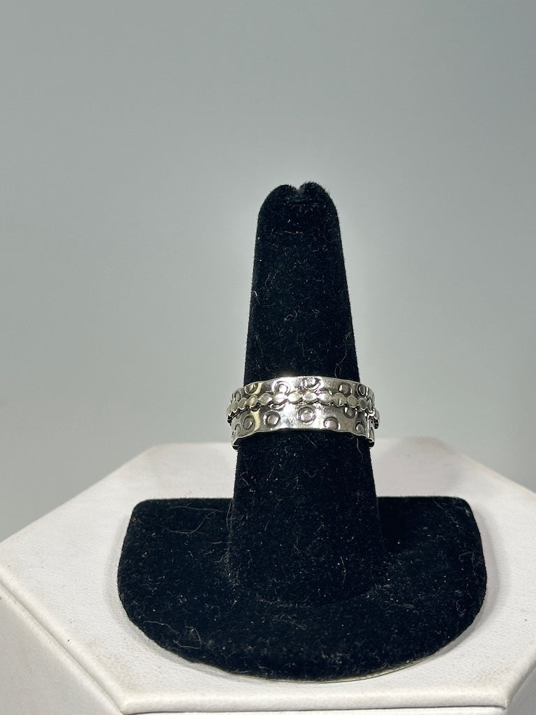 .925 DOUBLE BARREL SHOT RING BR551