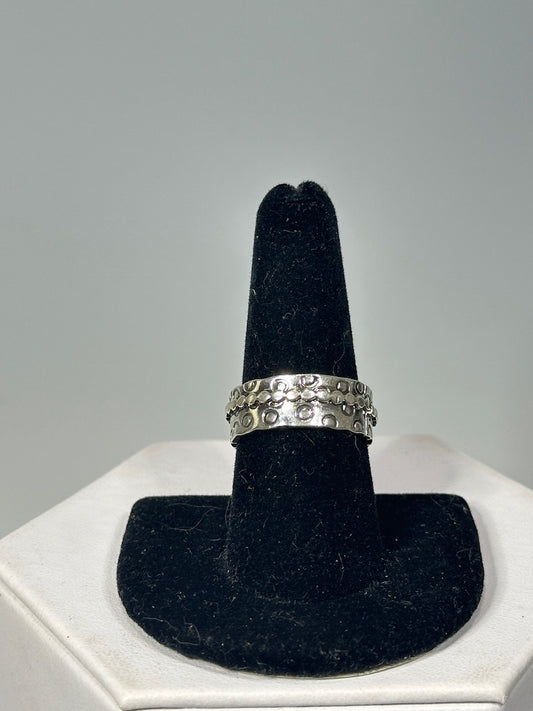 .925 DOUBLE BARREL SHOT RING BR551