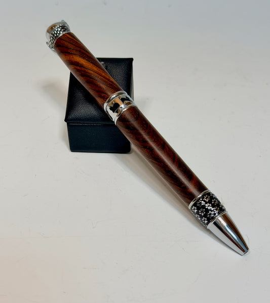 CAT MEDIUM BALL POINT COCO BOLO WOOD PEN BW8