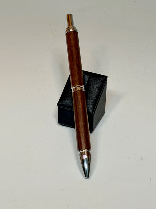CLICK BALL POINT PEN WITH ROSEWOOD BW2R