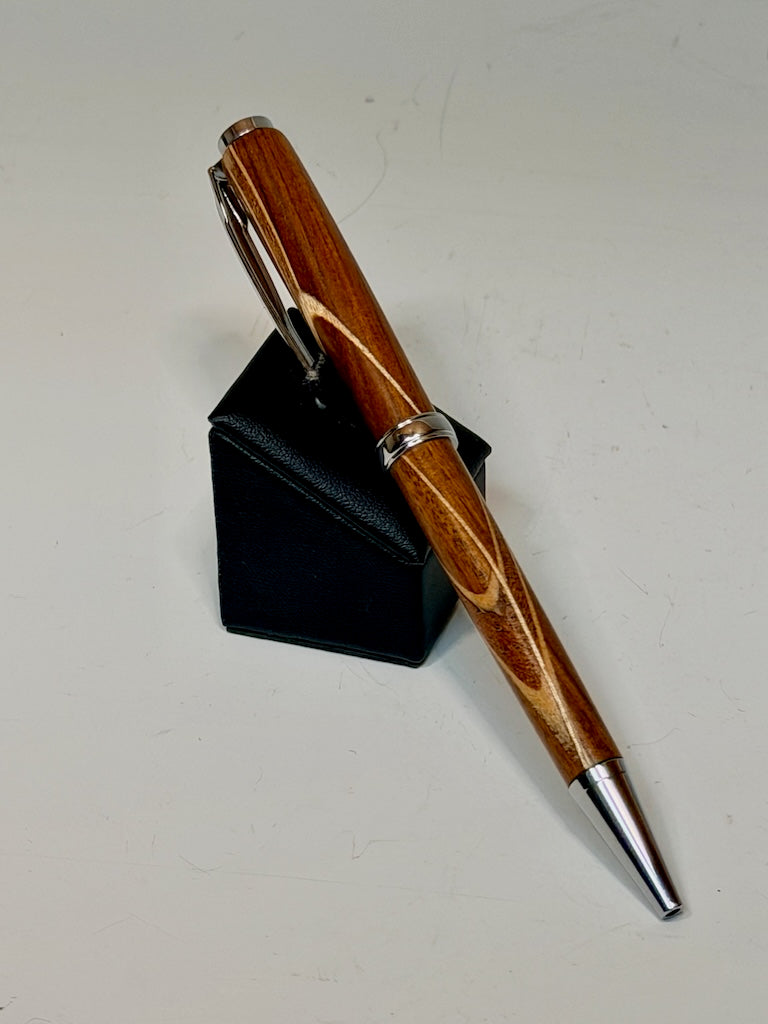MEDIUM BALL POINT PEN WITH COCO BOLO WOOD BW3W