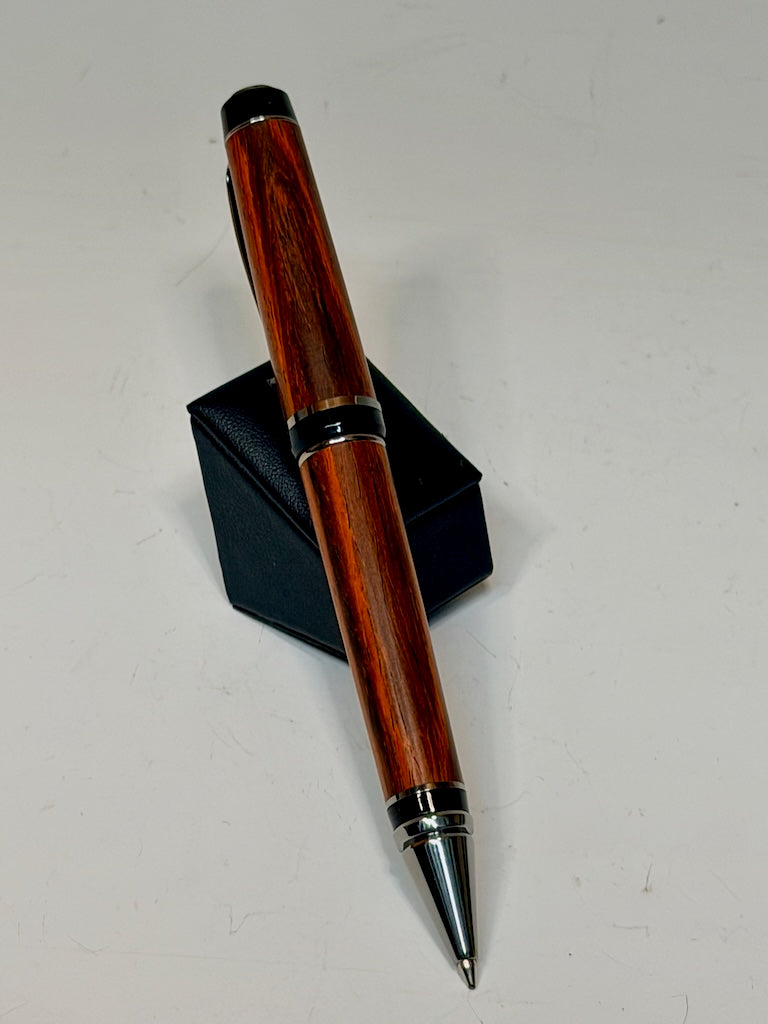 FAT BALL POINT PEN WITH COCO BOLO WOOD BW6C