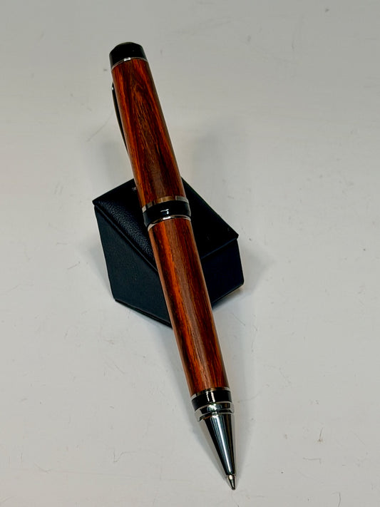 FAT BALL POINT PEN WITH COCO BOLO WOOD BW6C