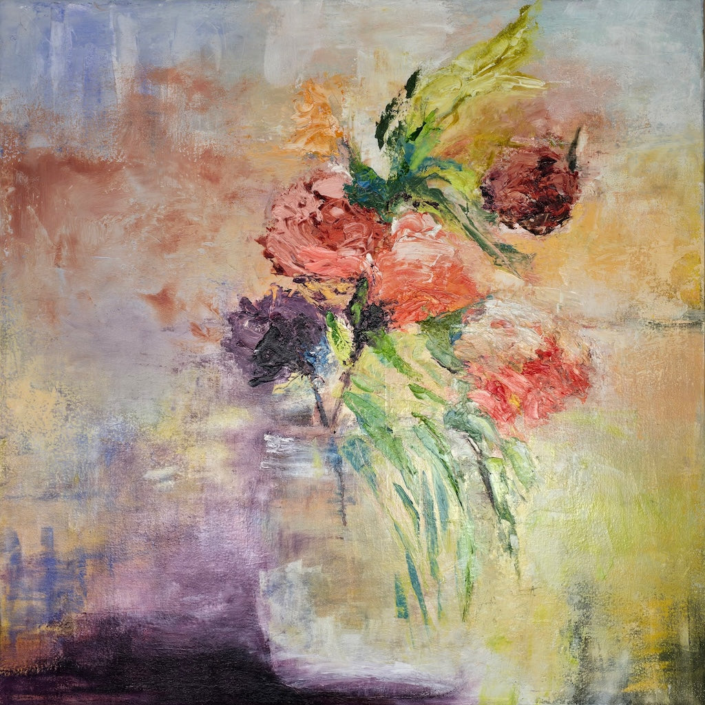 "CELEBRATION" ORIGINAL OIL PAINTING ON CANVAS