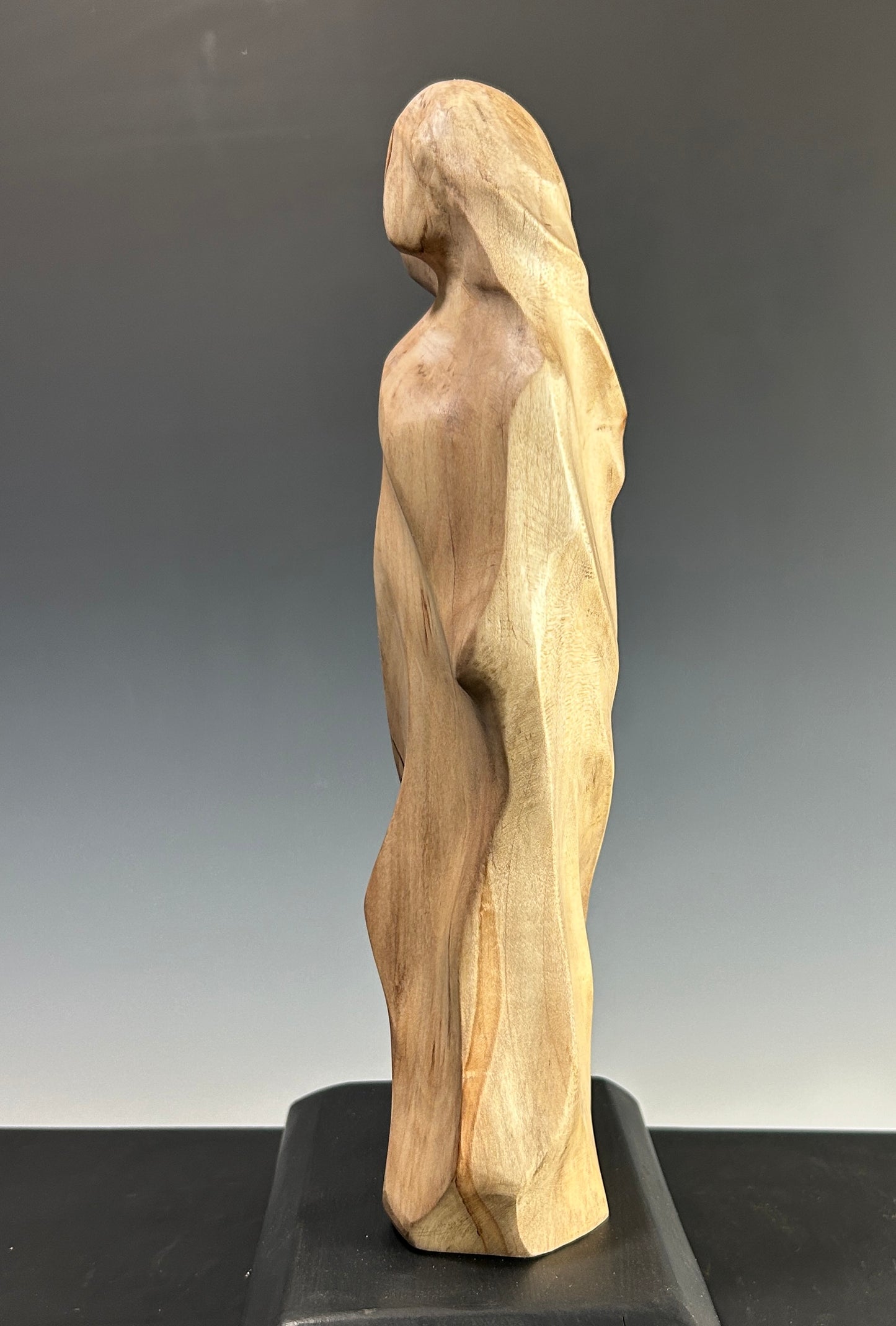 "CELESTIAL SOULMATES" MAPLE WOOD SCULPTURE