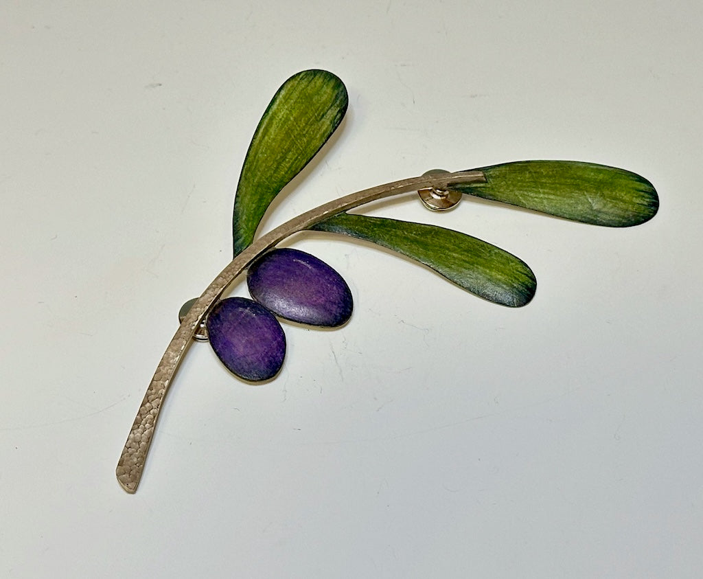 OLIVE BRANCH BROOCH DKA234