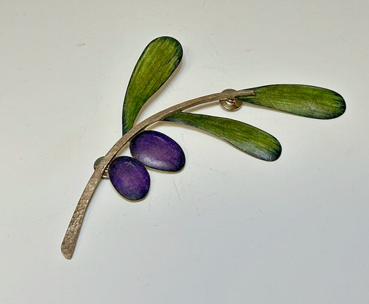 OLIVE BRANCH BROOCH DKA234