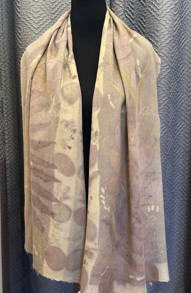 100% FINE WOOL PASHMINA CASHMERE SHAWL F329