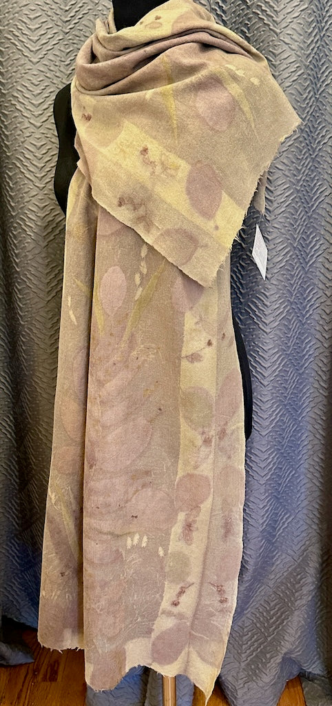 100% FINE WOOL PASHMINA CASHMERE SHAWL F329