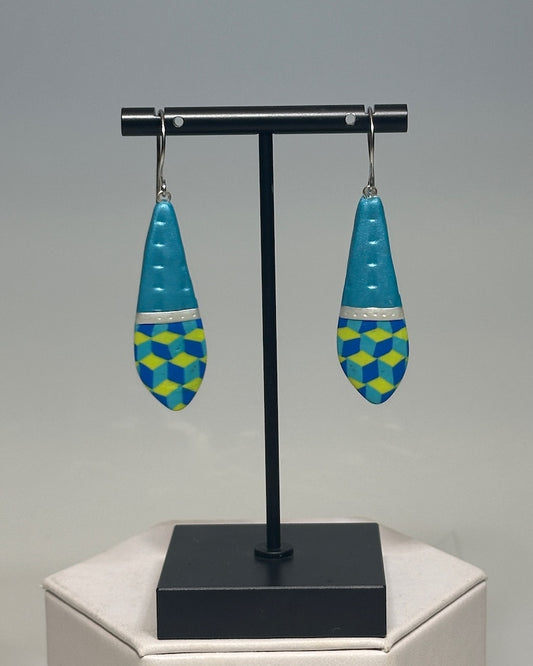 DANGLE POLYMER CLAY EARRINGS PCE798