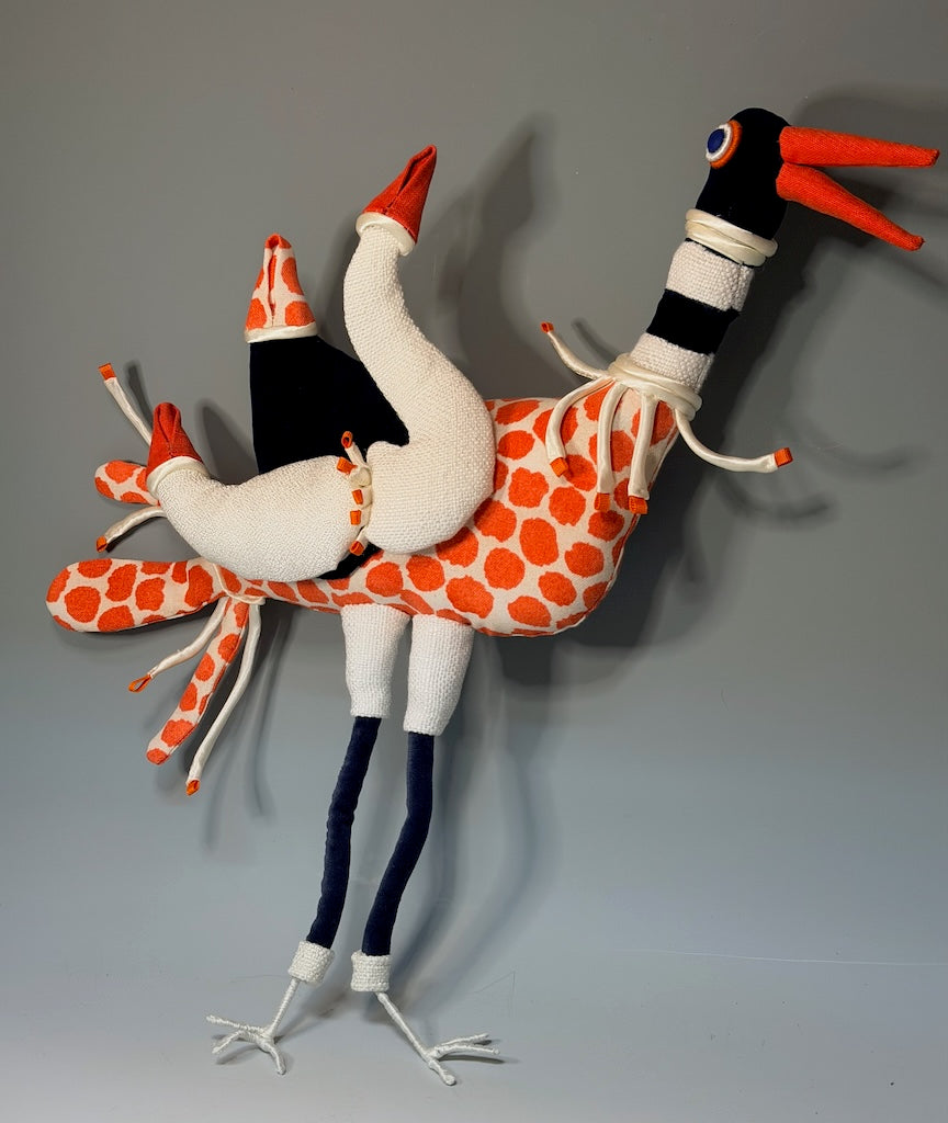"ALETTA" MIXED MEDIA SOFT SCULPTURE