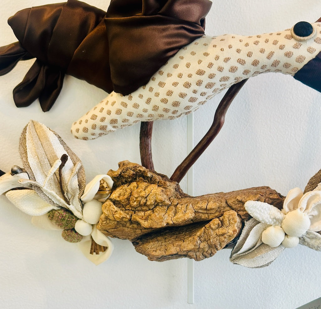 "MARY OLIVER" MIXED MEDIA SOFT SCULPTURE