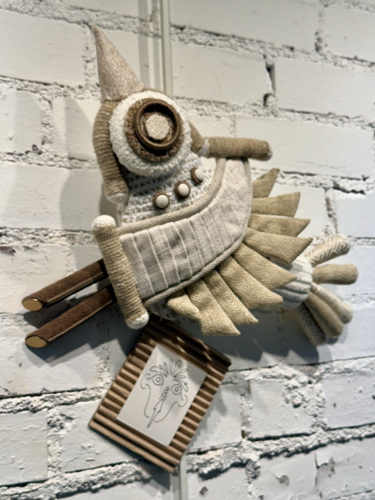 "LOUISE" MIXED MEDIA SOFT SCULPTURE