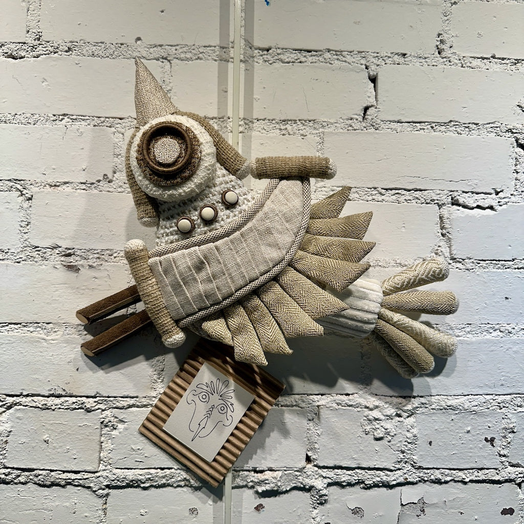 "LOUISE" MIXED MEDIA SOFT SCULPTURE