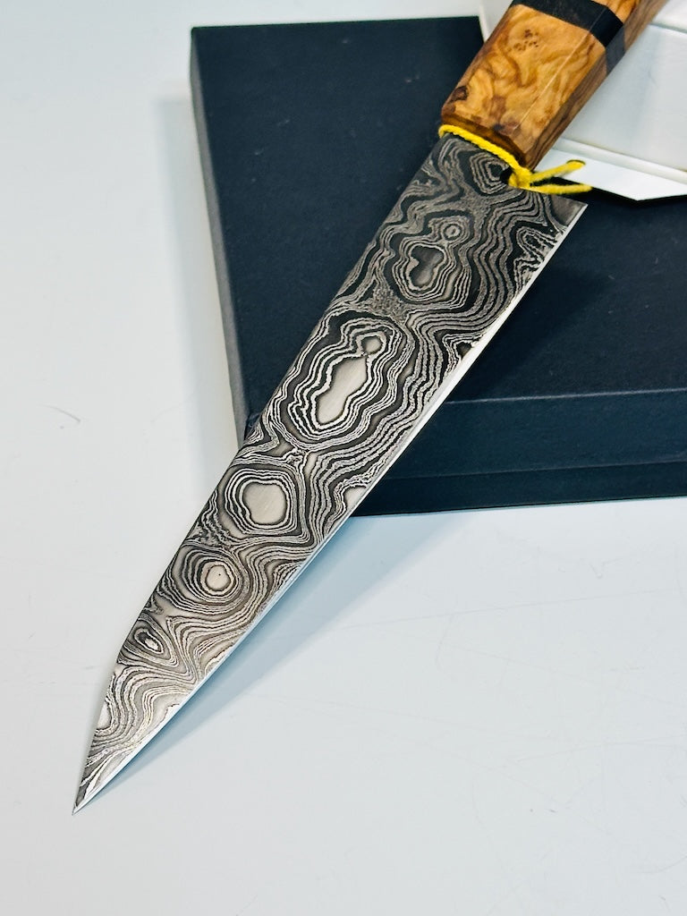 5 1/2" DAMASCUS UTILITY KNIFE EO1527