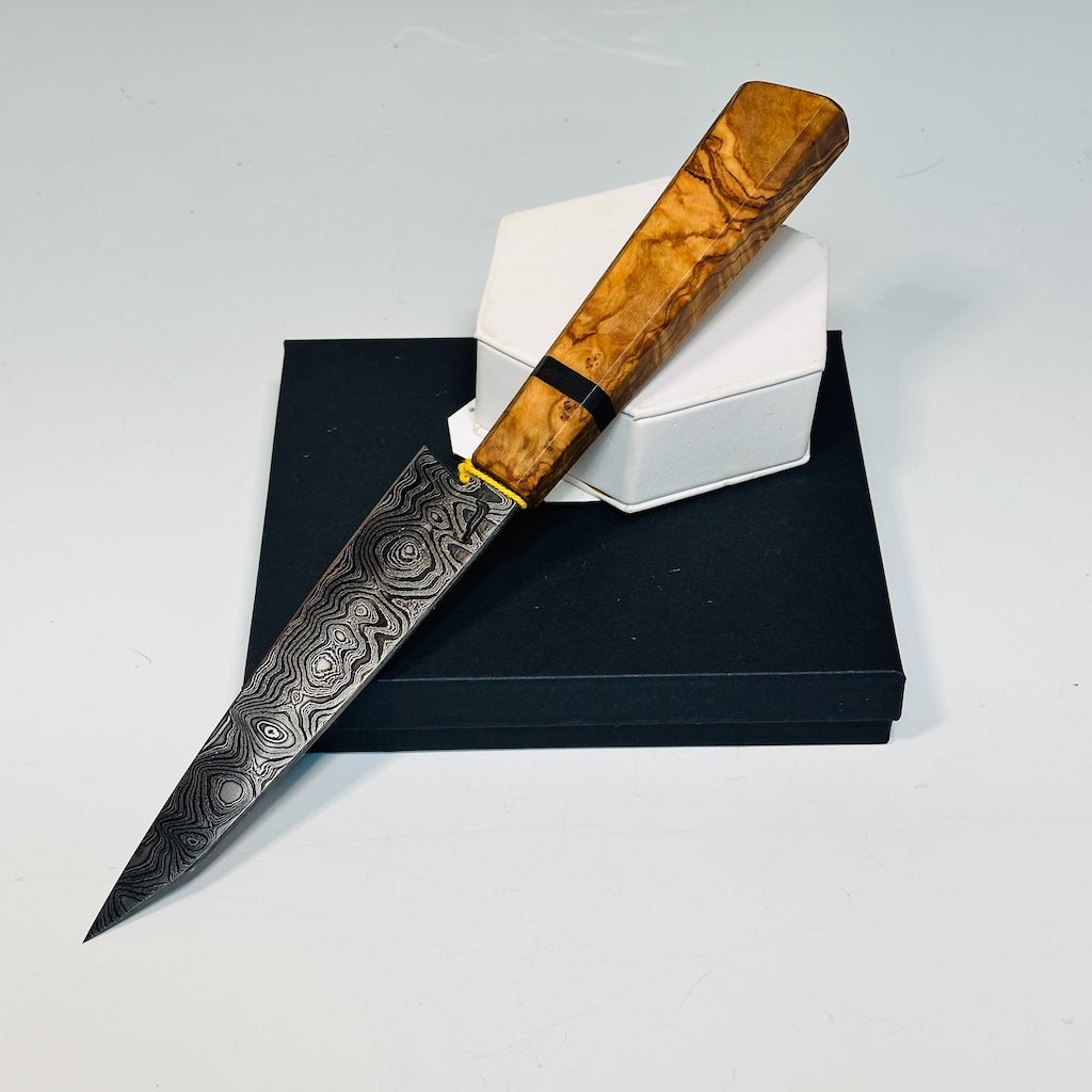 5 1/2" DAMASCUS UTILITY KNIFE EO1527