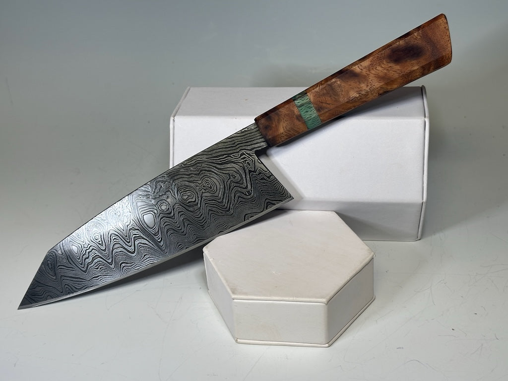 7" DAMASCUS CHEF KNIFE EO1559