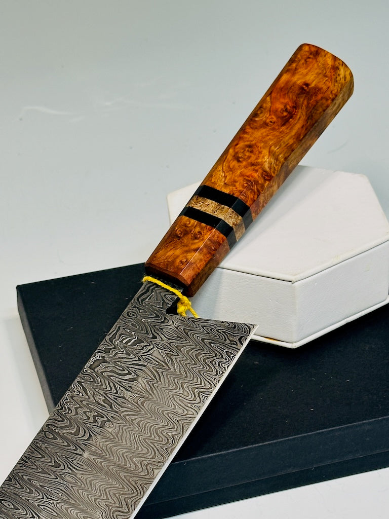 6" DAMASCUS NAKIRI KNIFE EO1563