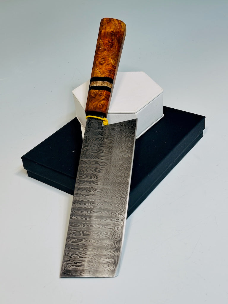 6" DAMASCUS NAKIRI KNIFE EO1563