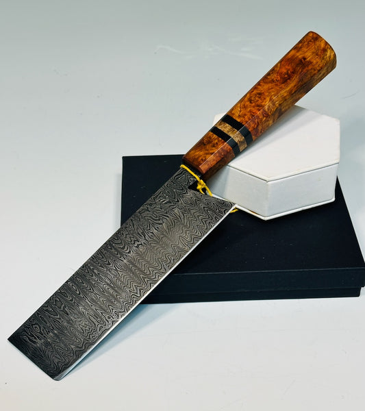 6" DAMASCUS NAKIRI KNIFE EO1563