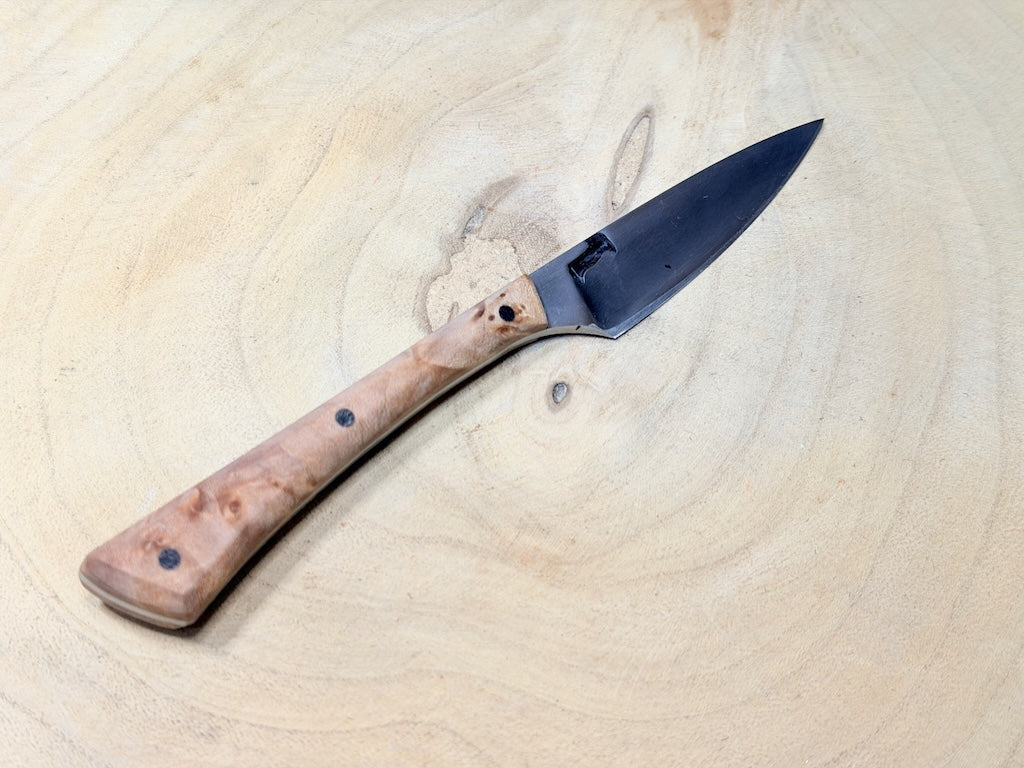 LIL' A-2 TOOL STEEL KNIFE WITH LIGHT ETCH FINISH EO26-47