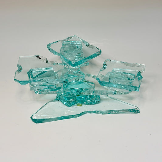 3 TOP GREEN CANDELABRA STAND FM62603