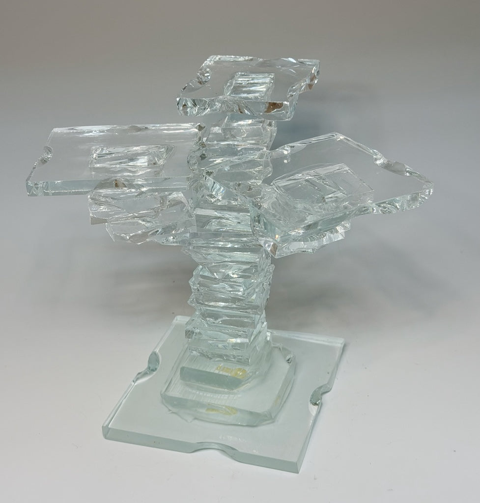 3 TOP CLEAR CANDELABRA STAND FM62607