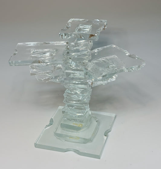 3 TOP CLEAR CANDELABRA STAND FM62607