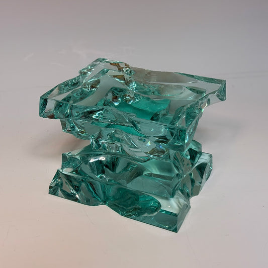 EXTRA LARGE FUSED GLASS CANDLE STAND FMXLST