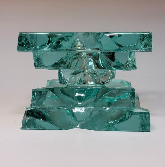 EXTRA EXTRA LARGE FUSED GLASS CANDLE STAND FMXXLST