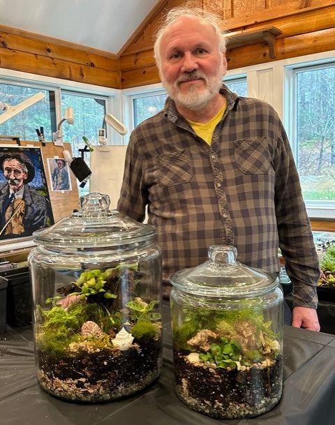 3 HOUR TERRARIUM BUILDING WORKSHOP WITH FRANK NUSS - MORNING SESSION