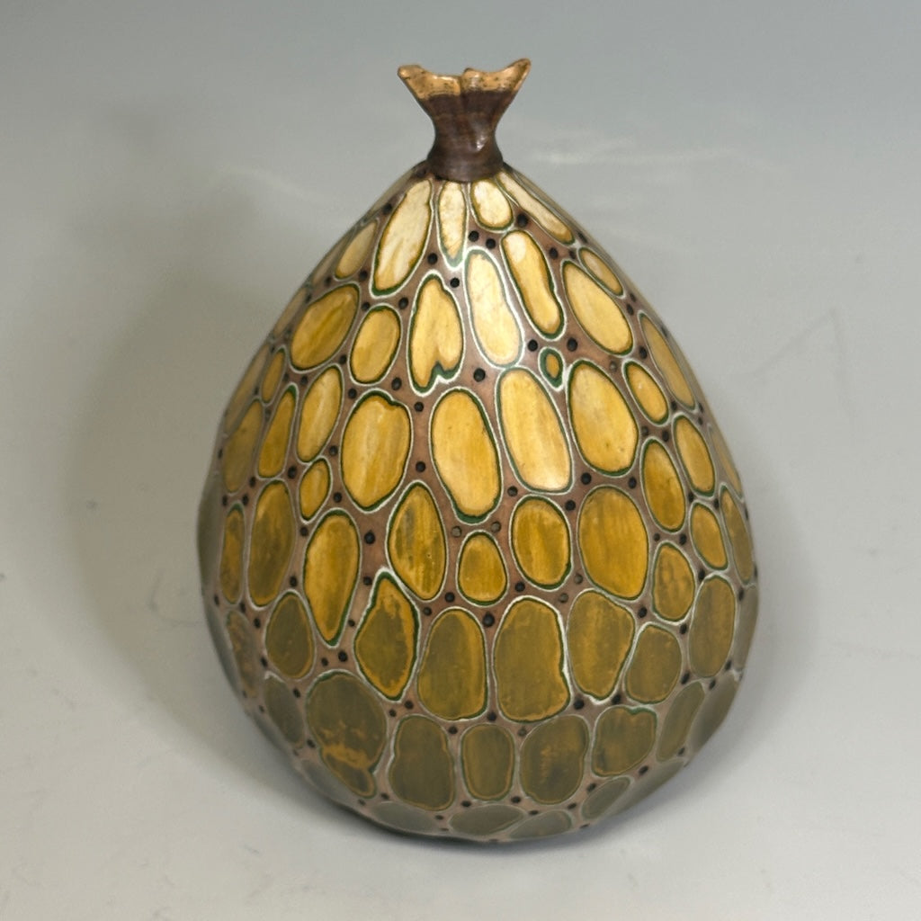 "REMEMBRANCE" MIXED MEDIA WOOD SCULPTURE HVG830