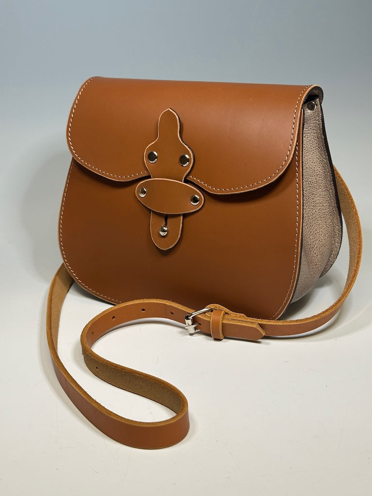 LIGHT BROWN SADDLE BAG II256