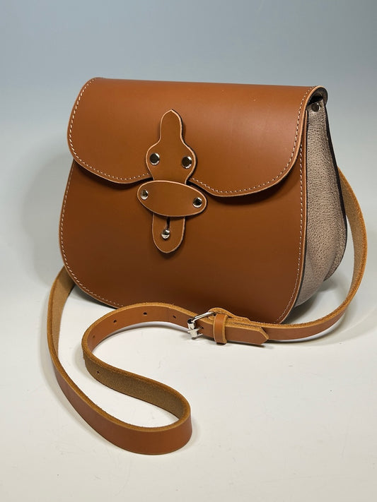 LIGHT BROWN SADDLE BAG II256