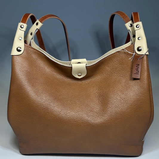 CARAMEL TOTE HANDBAG  II280