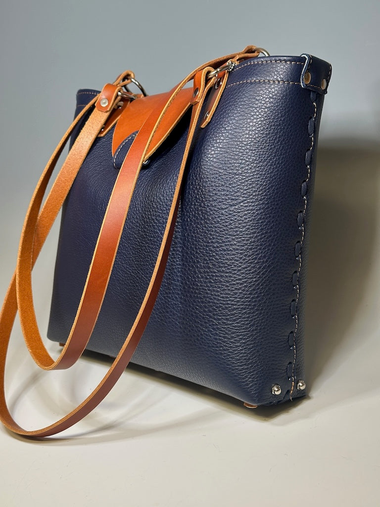 NAVY BLUE TOTE BAG II297