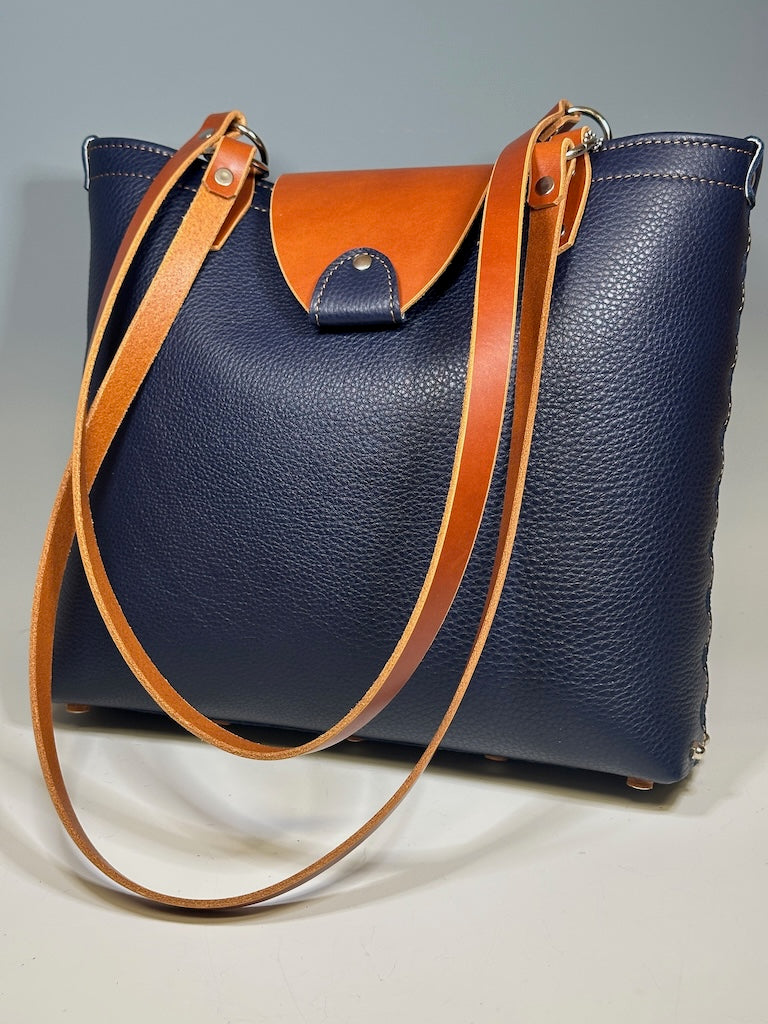 NAVY BLUE TOTE BAG II297