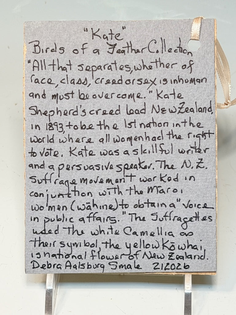 "KATE" MIXED MEDIA SOFT SCULPTURE