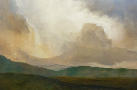 "LIGHTSTORM" ORIGINAL OIL/FRAMED